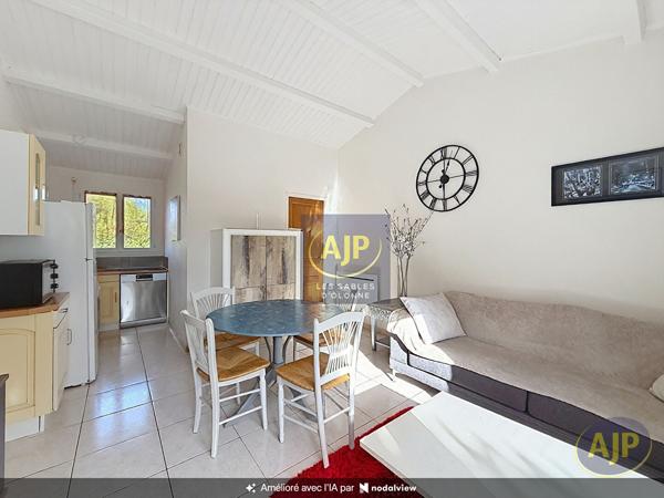 Maison à vendre Les Sables D Olonne - 3 pièces, 48m² avec 2 chambre(s) à 194 000€ - AJP Immobilier Les Sables-d'Olonne