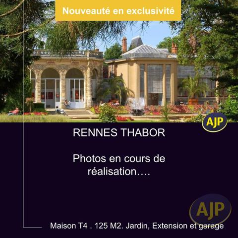 Vente maison Rennes : 894 400 € - AJP Immobilier Rennes Nord