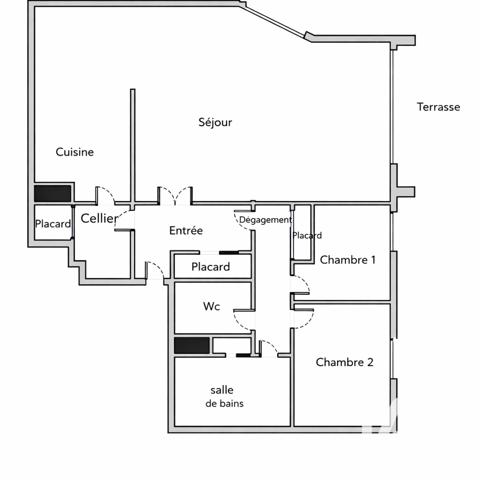 Appartement à vendre 3 pièces 75 m² Bagnolet