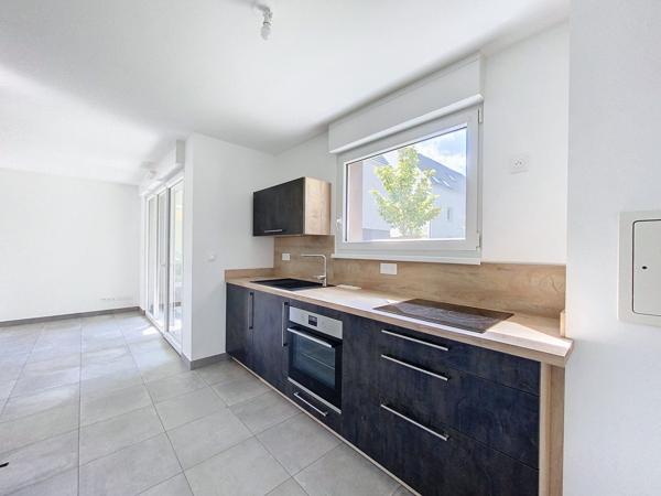 ILLKIRCH Sud - Magnifique 2P en rez-de-jardin