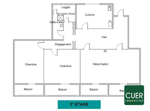 Appartement T3 - Valence