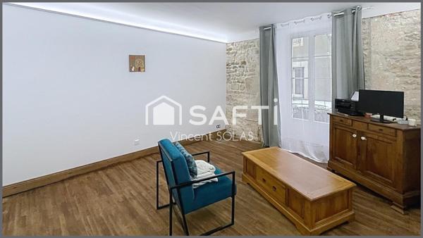 en EXCLUSIVITE  !  Maison Bourgeoise de 155 m² - 3 Chambres - Jardin - Garage - Centre Ville de ST HERMINE