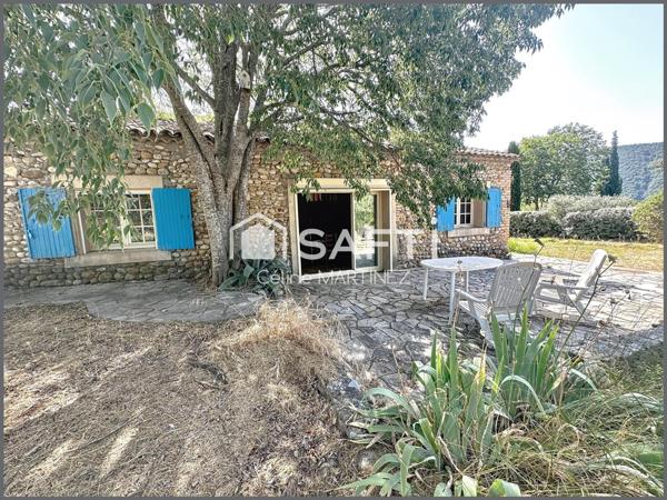 Maison en galets de Durance