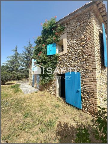 Maison en galets de Durance