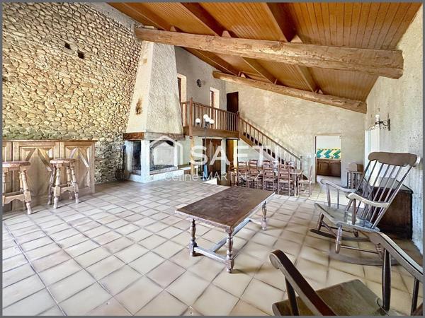 Maison en galets de Durance