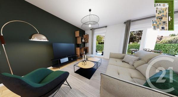 Appartement F4 à vendre  4 pièces - 93,91 m2 OBERSCHAEFFOLSHEIM - 67