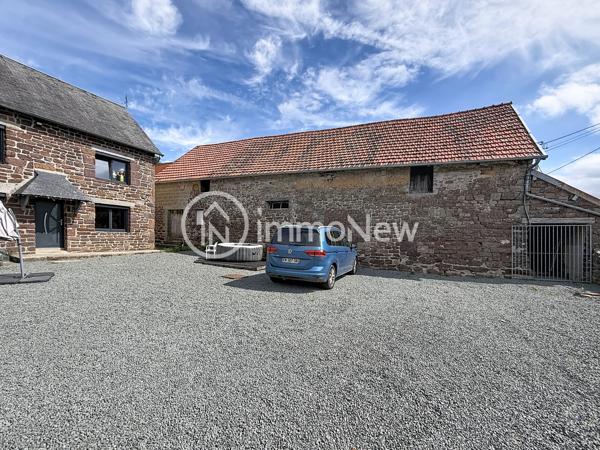 MAISON EN PIERRE RÉNOVÉE AVEC 250 M² DE DÉPENDANCES – Hudimesnil