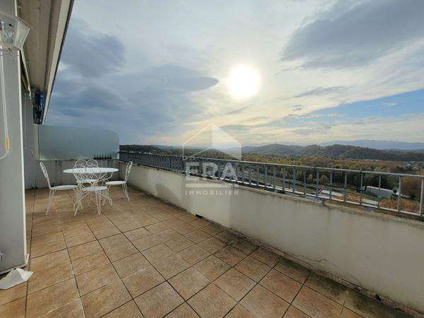 PAU CENTRE - LOCATION MEUBLEE : Appartement T3 de 55 m² avec terrasse de 20 m² dans une résidence de standing