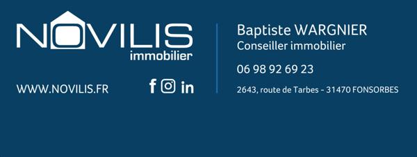 T2 entièrement rénové 42 m² Plaisance-du-Touch - Plaisance-Du-Touch (31830)