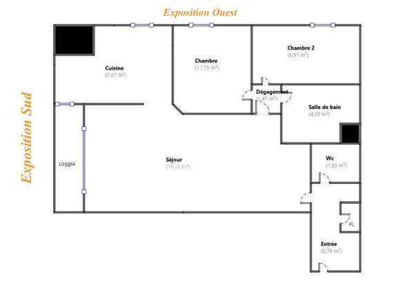 Dernier étage avec terrasse, lumière et confort au cœur de Bagnolet