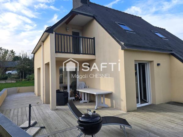 MAISON D'ENVIRON 120 m² SUR UN TERRAIN 1 300 m² A ST-THUAL