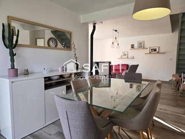 MAISON D'ENVIRON 120 m² SUR UN TERRAIN 1 300 m² A ST-THUAL