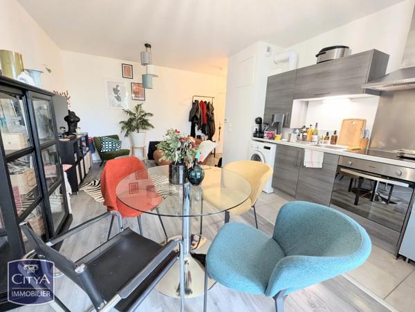 Appartement à vendre 2 pièces 40m² Tours (37100)
