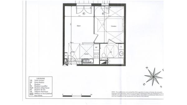 Créteil-A vendre appartement 2 pièces-Immeuble 2013-38m2-Balcon-Parking-calme-sans vis à vis-Localisation recherchée-