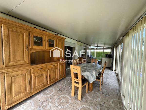 Maison 190m2 avec 4 chambres sur 2000m2 de parcelle