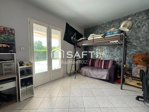 Maison 190m2 avec 4 chambres sur 2000m2 de parcelle