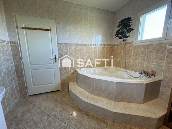 Maison 190m2 avec 4 chambres sur 2000m2 de parcelle