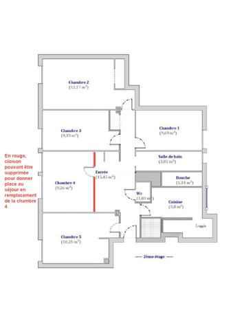 Appartement à vendre 5 pièces 78,33 m² Fontaine
