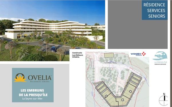 Appartement à vendre    2 pièces •  La Seyne-sur-Mer