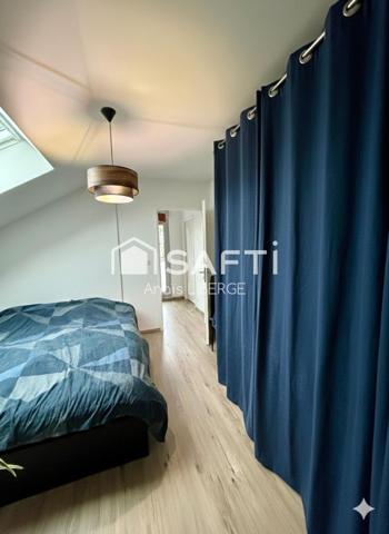 T3 duplex lumineux avec Terrasse de 20 m²