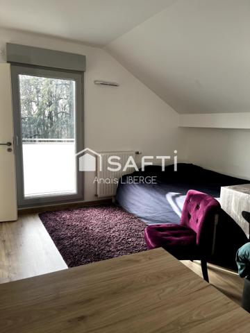 T3 duplex lumineux avec Terrasse de 20 m²