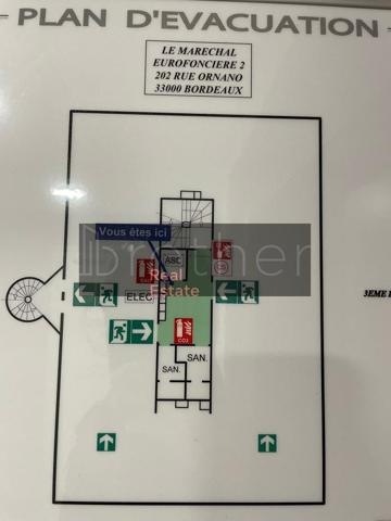 Bureau de 635 m² à louer à Bordeaux Meriadeck