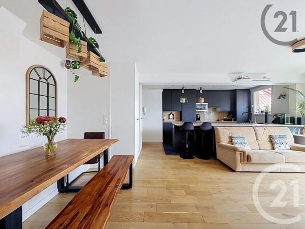 Appartement F3 à vendre  3 pièces - 63,83 m 2   LEVALLOIS PERRET  - 92