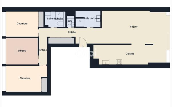 Appartement à vendre    4 pièces • 88,05 m2 Mandelieu-la-Napoule