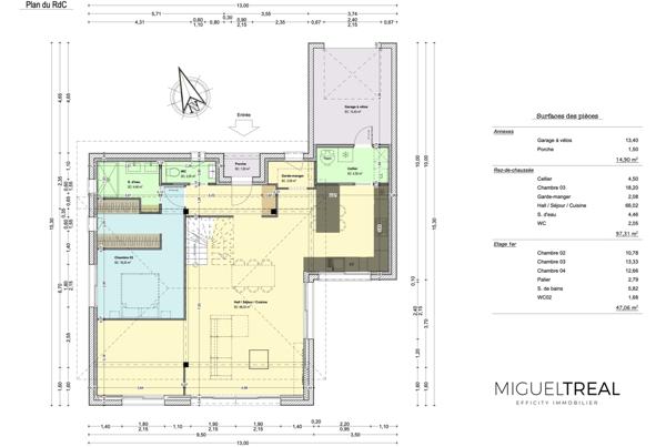 Maison 6 pièces - 145 m² Bien prestige
