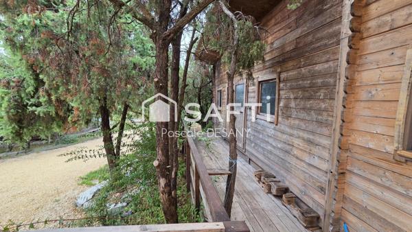 Propriété écologique et atypique en bois Joyeuse