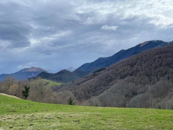 Demeures de prestige - Vallee d'ossau - Réf.:205343 AU COEUR DE LA VALLEE D'OSSAU - A VENDRE ( BAISSE DE PRIX) ENSEMBLE IMMOBILIER RENOVE SUR TERRES LIBRES DE 20 HECTARES AVEC VUE MAGNIFIQUE SUR LES PYRENEES - SITE UNIQUE DANS LE BEARN -