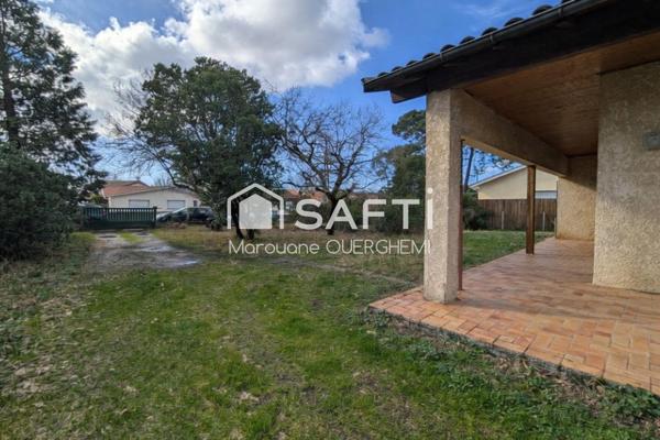 MAISON FAMILIALE LUMINEUSE AVEC JARDIN ET GARAGE À LANTON !
