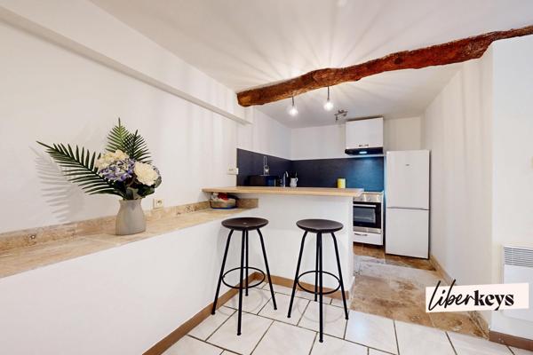 A vendre Saint Maximin la Sainte Baume appartement 32 m² rez-de-chaussée