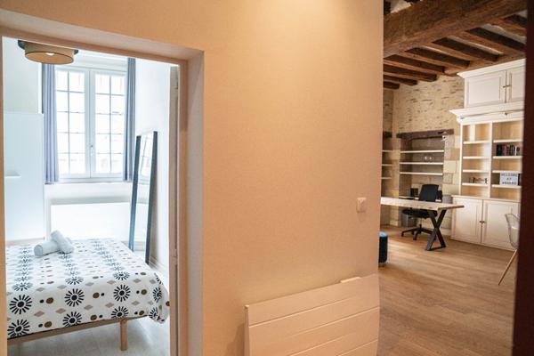 Appartement à Angers secteur Gare/ Château de 2 pièces de 63m² avec parking