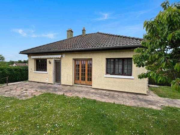 Maison F4 de plein pied avec 7 ares de terrain