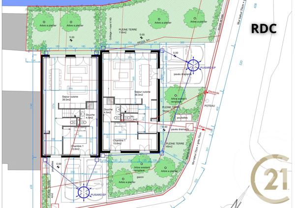 Maison à vendre  4 pièces - 60,40 m2 BERNAY - 27