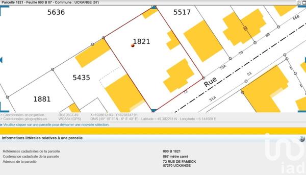 Maison 5 pièces de 88 m² à Uckange (57270)