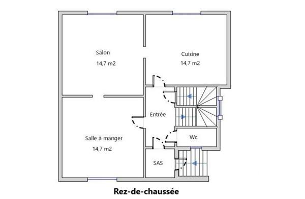Maison 5 pièces de 88 m² à Uckange (57270)