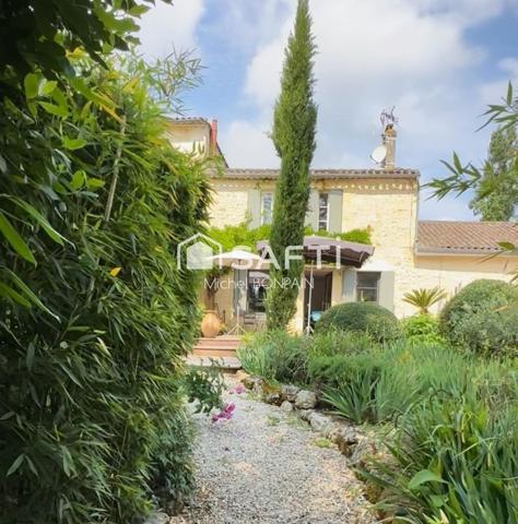 Maison de charme dans un village proche de Bordeaux