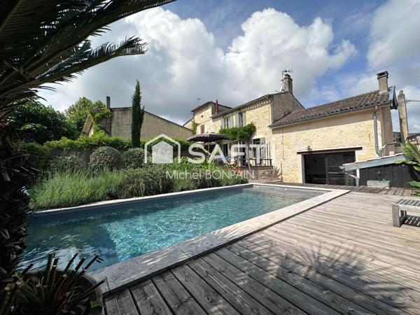 Maison de charme dans un village proche de Bordeaux
