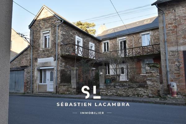 Lédergues (12170) Maison en pierre rénovée – 5 pièces – Piscine avec dôme – Terrain arboré