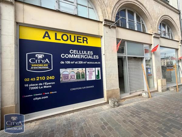 Local commercial à louer 312m² Le Mans (72000)