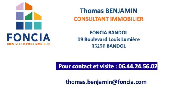 À vendre Appartement 2 pièces 35 m² - Bandol 83150