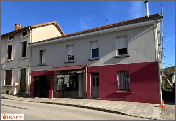 MAISON DE VILLE INDEPENDANTE AVEC LOCAL COMMERCIAL