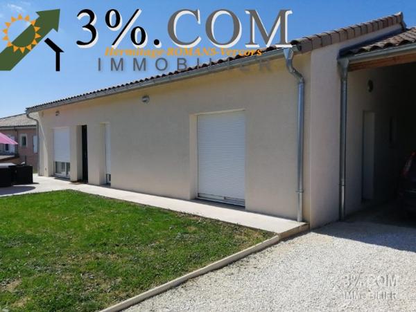 Maison Plain-pied 125m2 + Abri 34m2 (26300) BEAUREGARD-BARET Beauregard-Baret (26300)