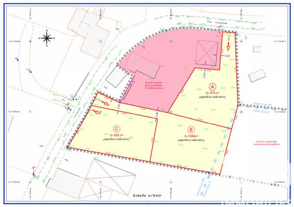 Terrain à vendre 1 049 m² Allaire