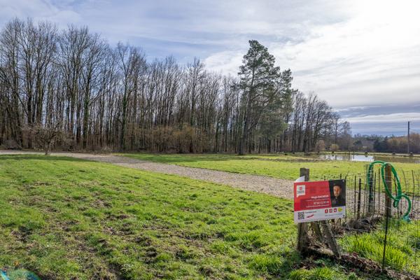 Terrain constructible - Thenioux, avec un étang - 4322 m²  -