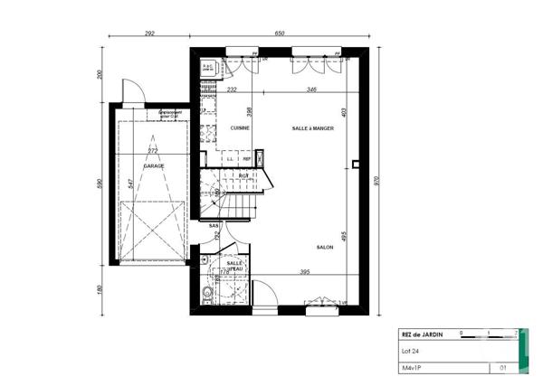 Maison à vendre  6 pièces - 94,80 m2 CREPY EN VALOIS - 60