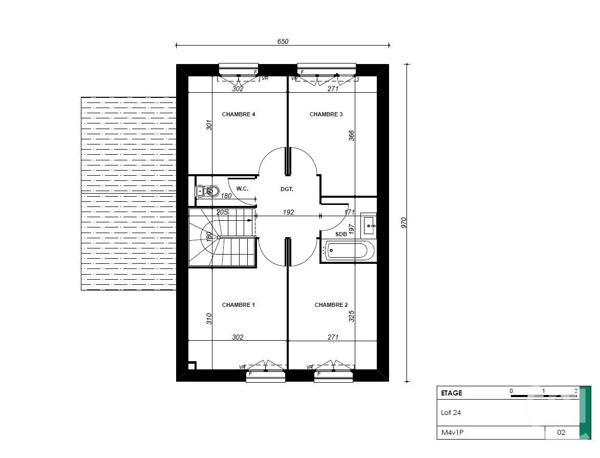 Maison à vendre  6 pièces - 94,80 m2 CREPY EN VALOIS - 60