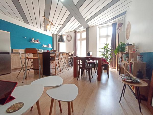 Appartement T3 de caractère - 84m2 - en plein cœur de Morlaix